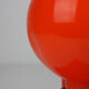 Space Age orange table lamp from Sergio Brazzoli for Guzzini, 1970s