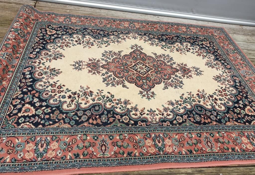 Vintage carpet oriental pattern L233X160