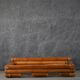 Vintage bamboo bedframe, Asia 1990s