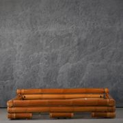Vintage bamboo bedframe, Asia 1990s