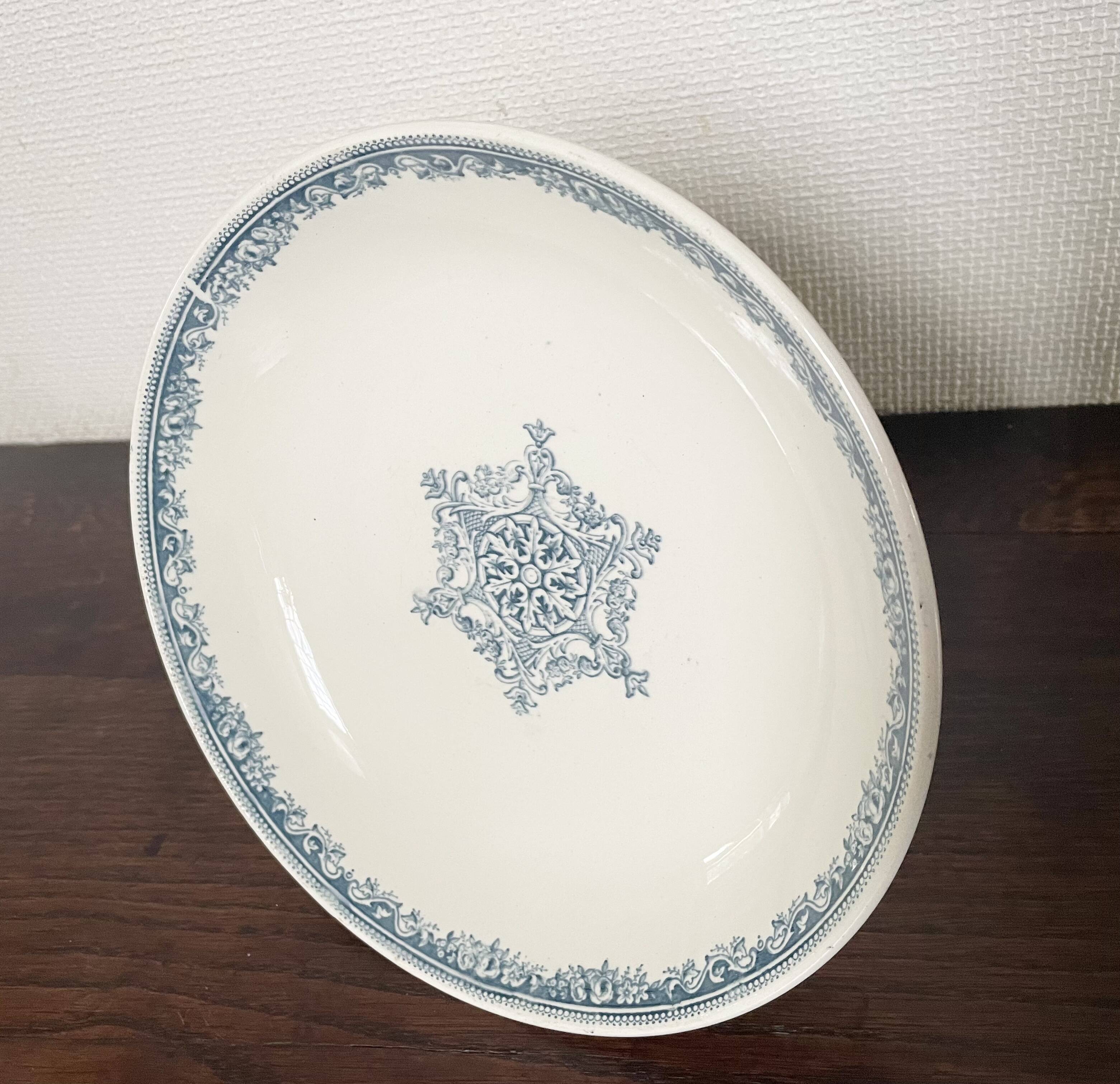 Iron earth fruit bowl, garland model