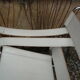 Marcel Breuer's Wassily B 3 armchairs pair in white and chrome leather
