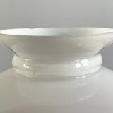 Vintage Opal Milk Glass Student Lampshade with Diameter of 20.1 cm