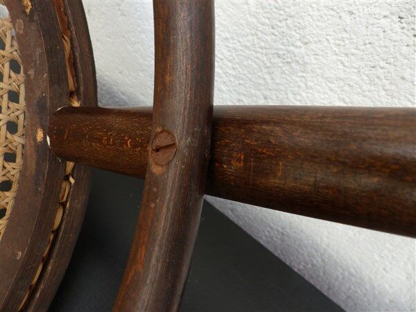 Vintage chair cannée by Fischel 1930 Austria
