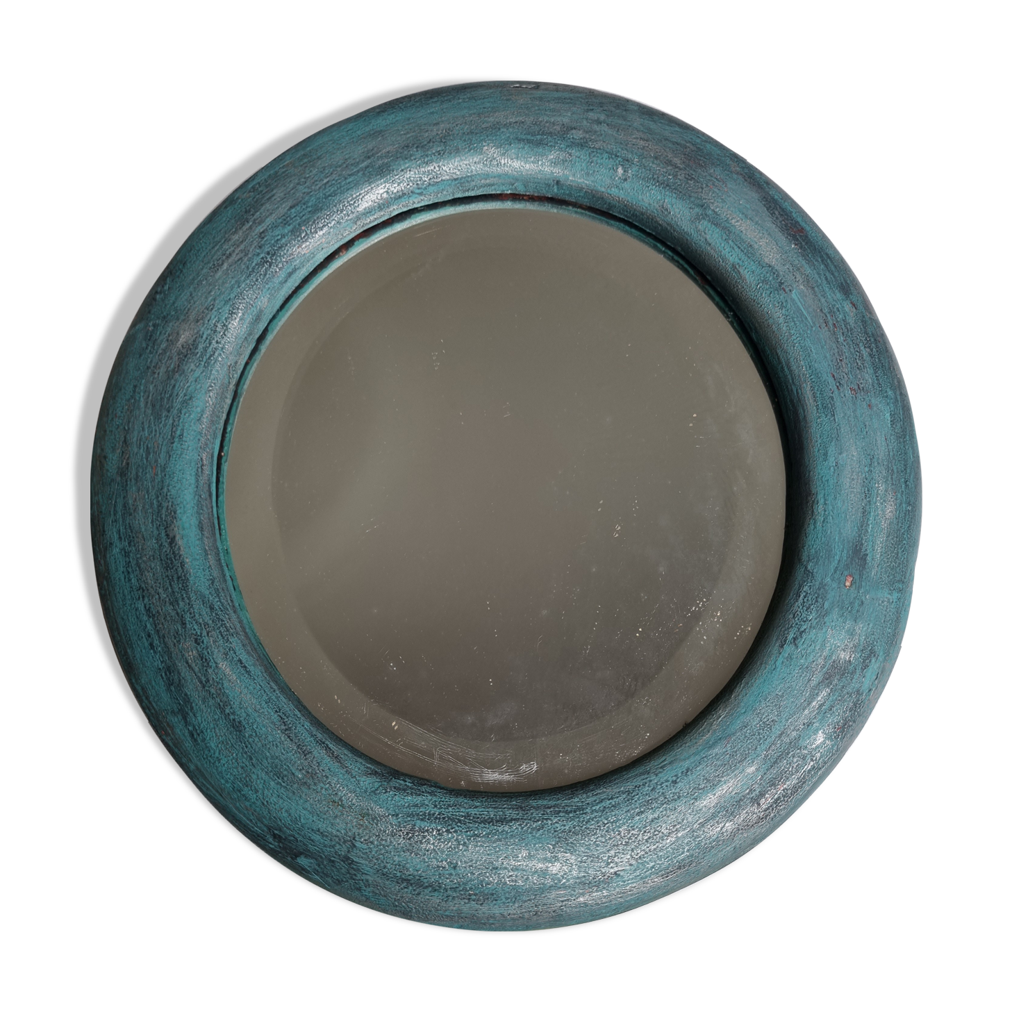 Oval beveled mirror, 29 cm