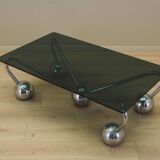 Glass coffee table, Italian design, 1970s, manufactured in Italy