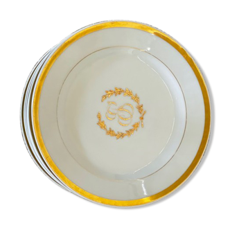 11 porcelain plates