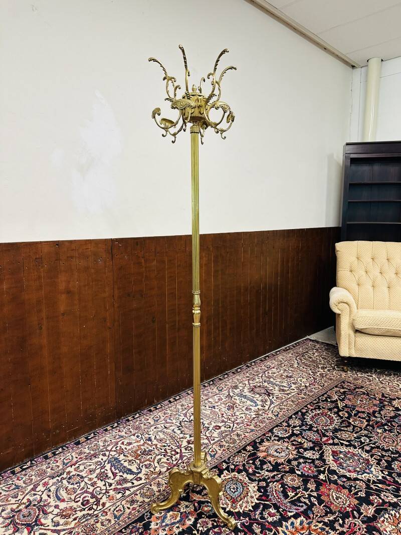 Antique Brass Coat Rack