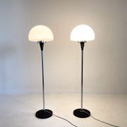 Pair of Two Floor Lamps by Jaroslav Bejvl for Lidokov, 1960s