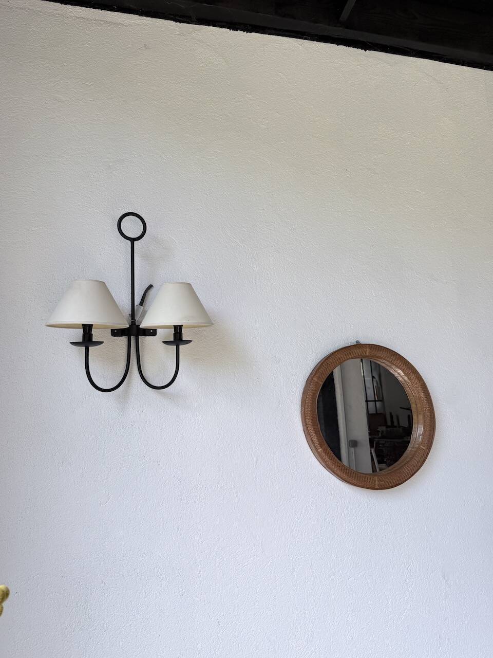 Applique double feux royère