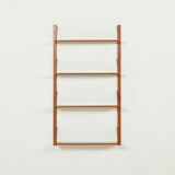 Danish teak shelving unit, set of 4 shelves, 1970s