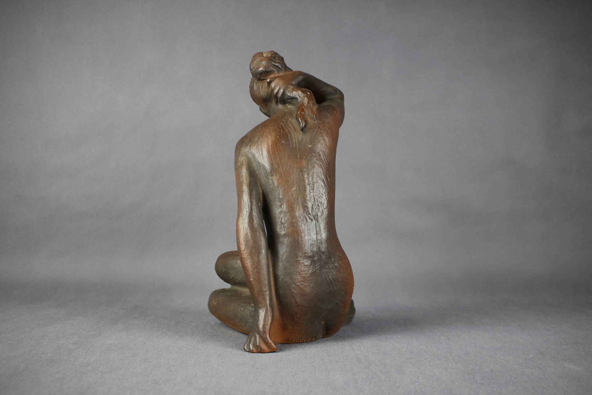 Large Statuette of Act by Bohumil Korda, Czechoslovakia, 1980s