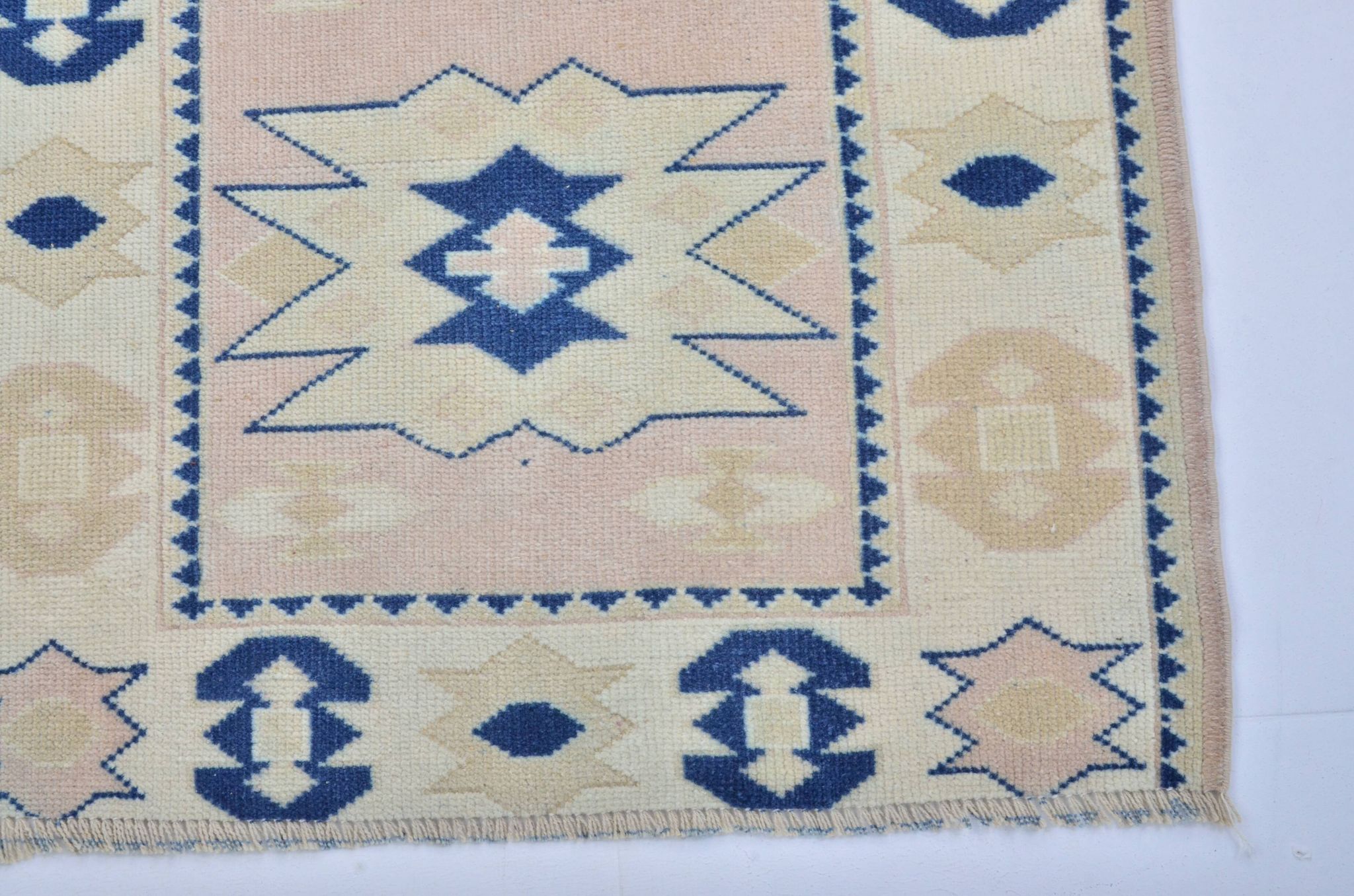 Vintage Anatolian Oushak Runner sku 3316