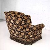 Set of 2 fabric armchairs