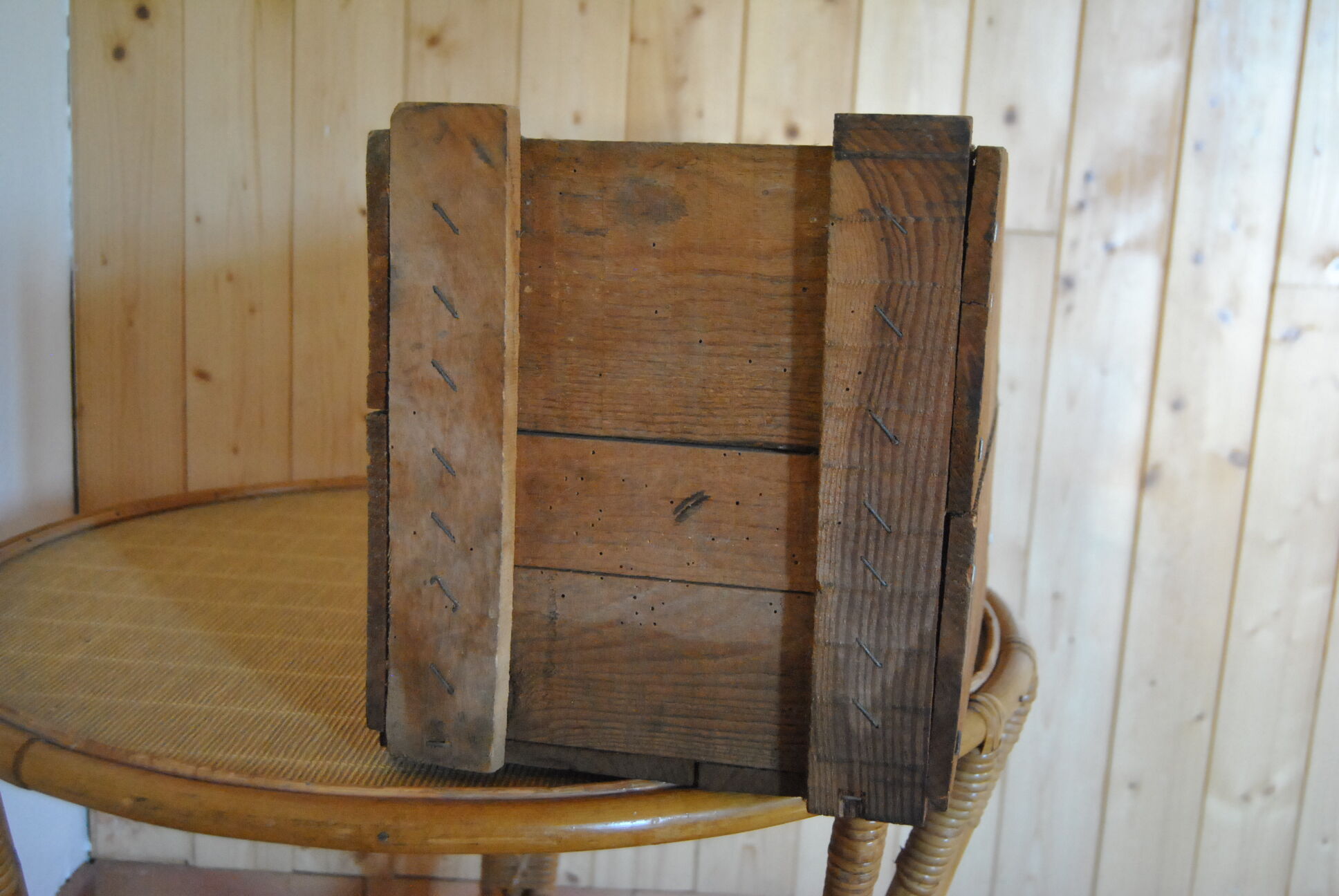 Vintage "Rapsodie" wooden box