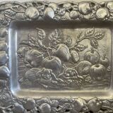 Vintage Arthur Court Designer Apple Bunnies Metal 1993 4