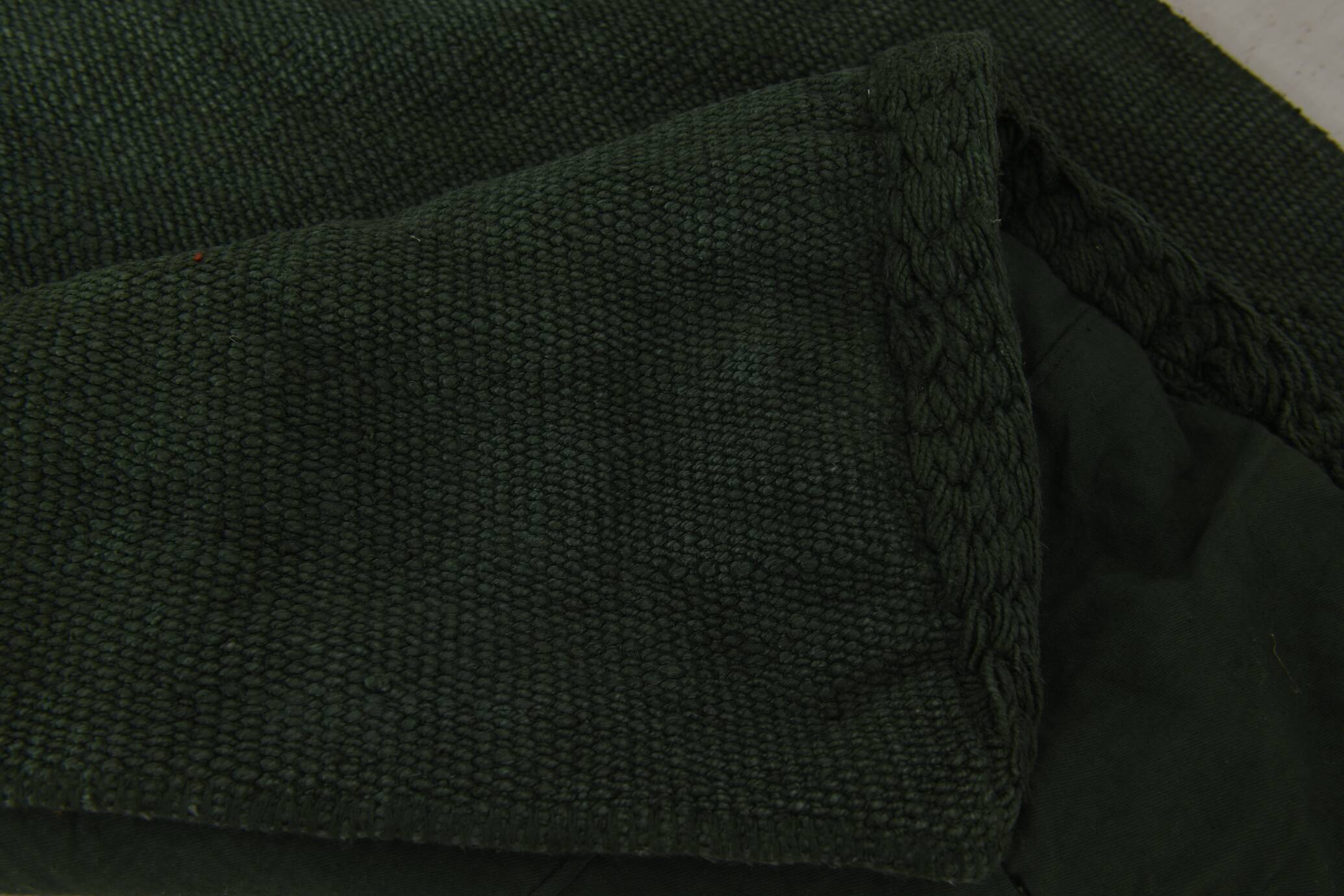2x8 Turkish Dark Green Vintage Runner Rug, 72x235Cm