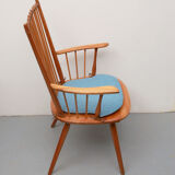 1950s armchair cherrywood, Albert Haberer