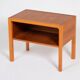 Large Vintage Teak Bedside Table, Denmark, 1960s