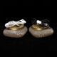 Pair of blown glass wall lamps, 1960/70