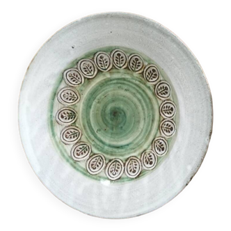 Large Albert Thiry ceramic dish Vallauris -1960