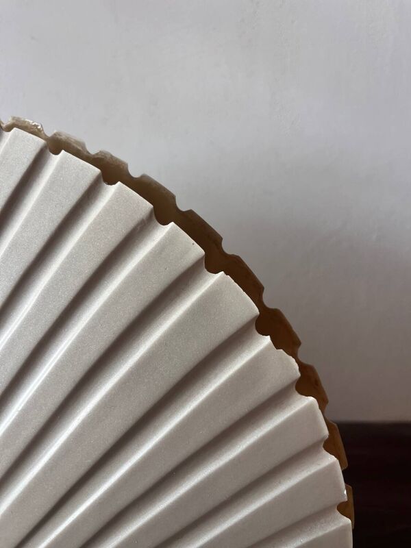 Rare lampe coquillage par Michel Mahé + André Cazenave pour Atelier AF