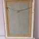 Miroir ancien en bois doré et cuivré