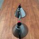 Postmodern Japanese kettle in stainless steel, set of 2