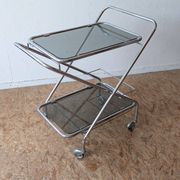 Dessert trolley / folding bar from the 1970s