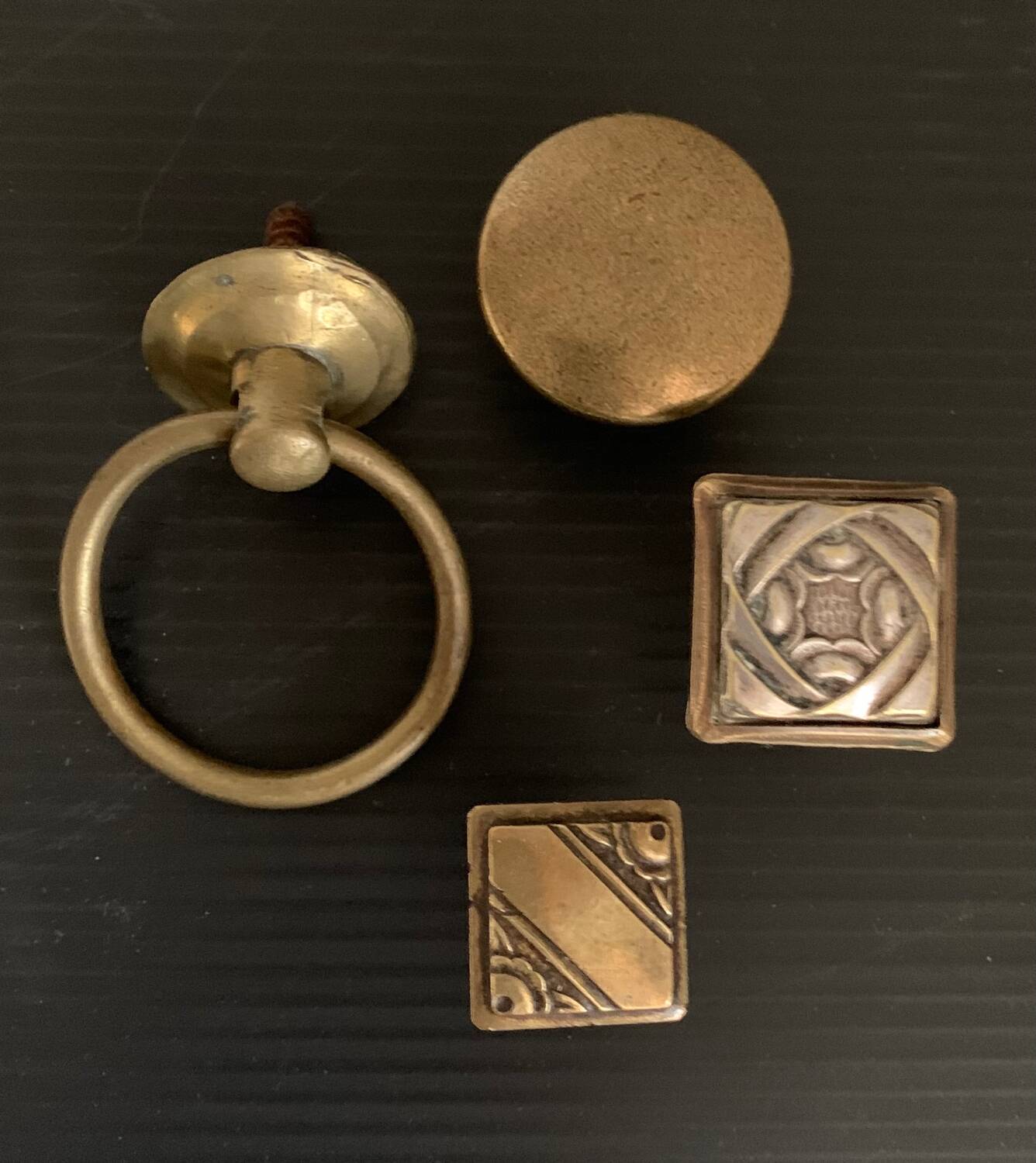Lot de 4 poignées de meuble