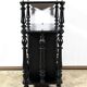 Small music cabinet in blackened pear wood, Napoleon III style – 1900