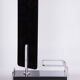 Restored black art deco dressing mirror 1930s, made by vichr a spol