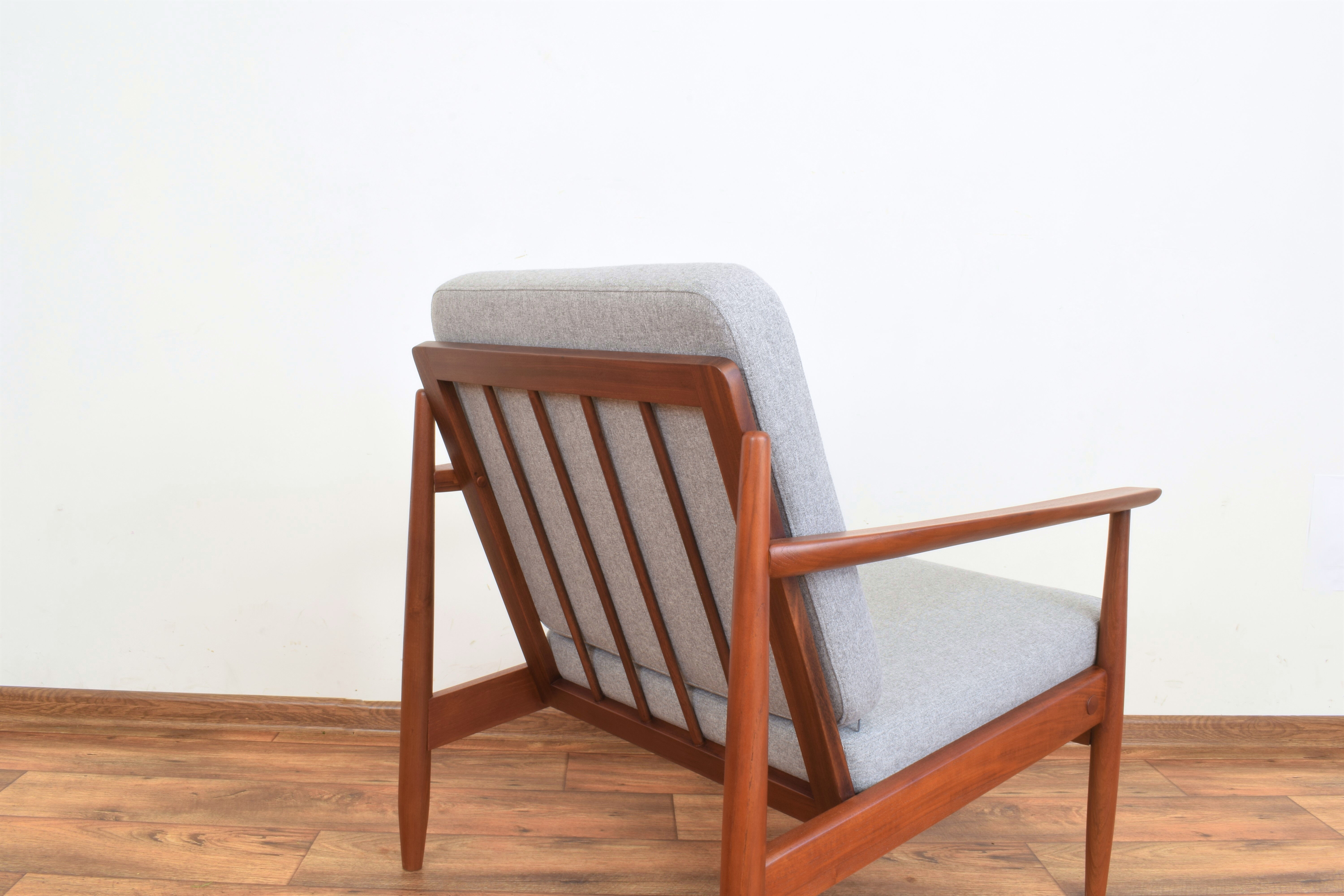 Danish teak lounge chairs, set of 2.