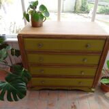 Revisited art deco chest of drawers