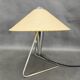 Helena Frantova Table Lamp 1960s Chrome Paper Shade
