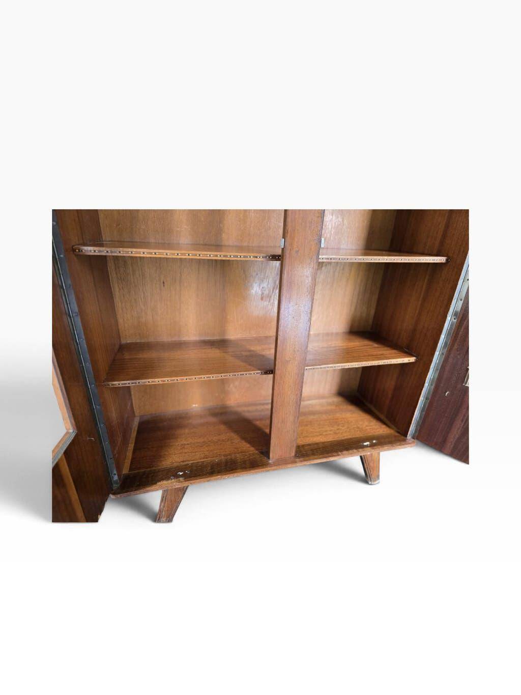 Vintage wooden display cabinet/shelf/wardrobe
