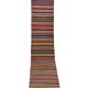 Vintage Turkish hallway rug 63x647 cm