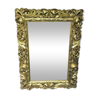 Old gilded frame