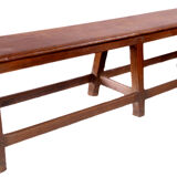 Ancient Burmese teak bench