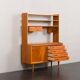 Danish vintage teak bookcase with a hidden desk, 1960s