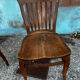 Maurice Lacour solid oak chair