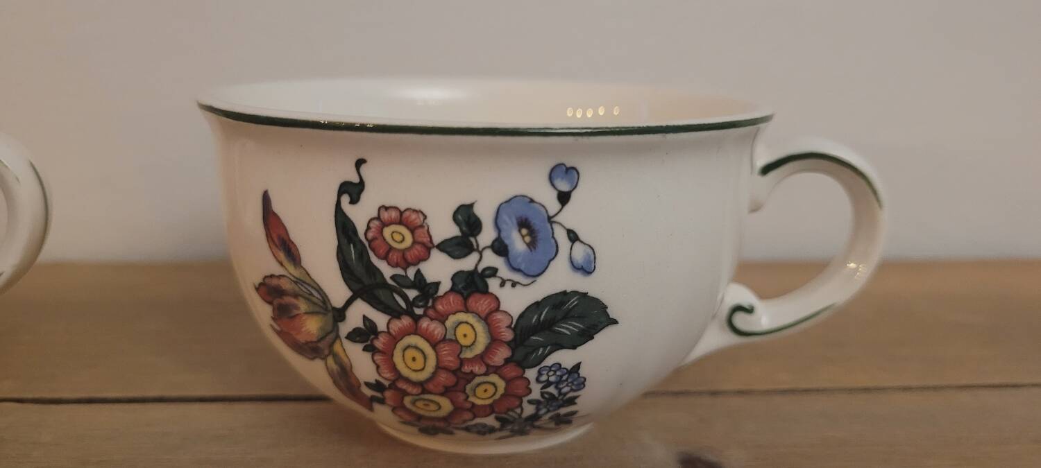 2 tasses Villeroy et Boch