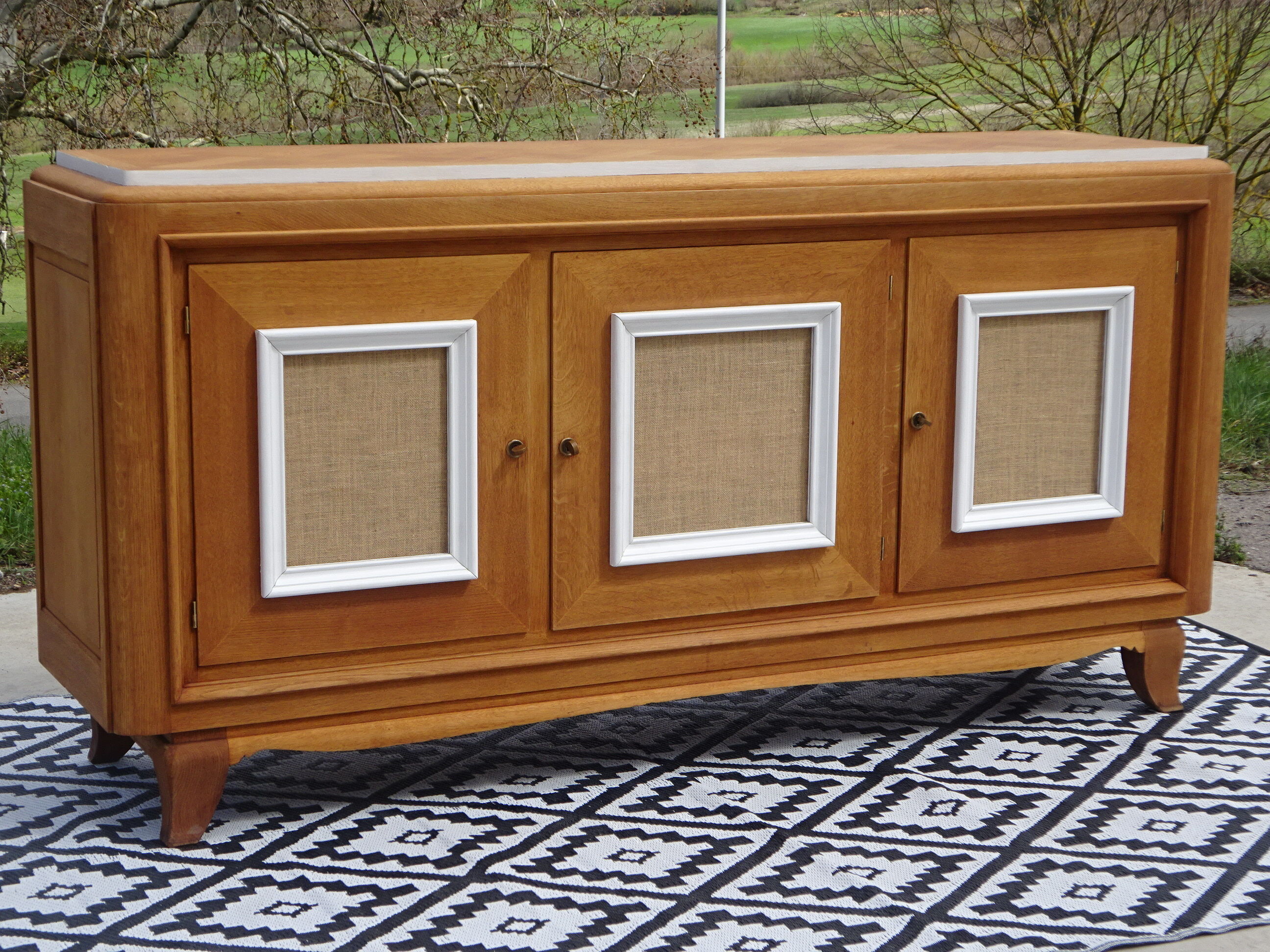 Enfilade 3 doors, Art Deco era