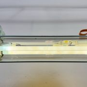 Industrial East German Fluorescent Tube Light From Leuchtenbau Wittenberg, 1980s