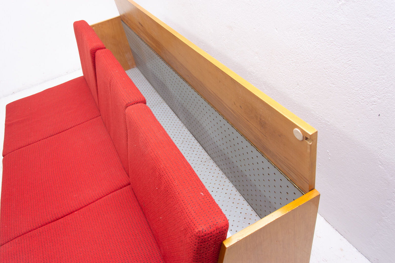 Canapé pliant du milieu du siècle, années 1960, Tchécoslovaquie