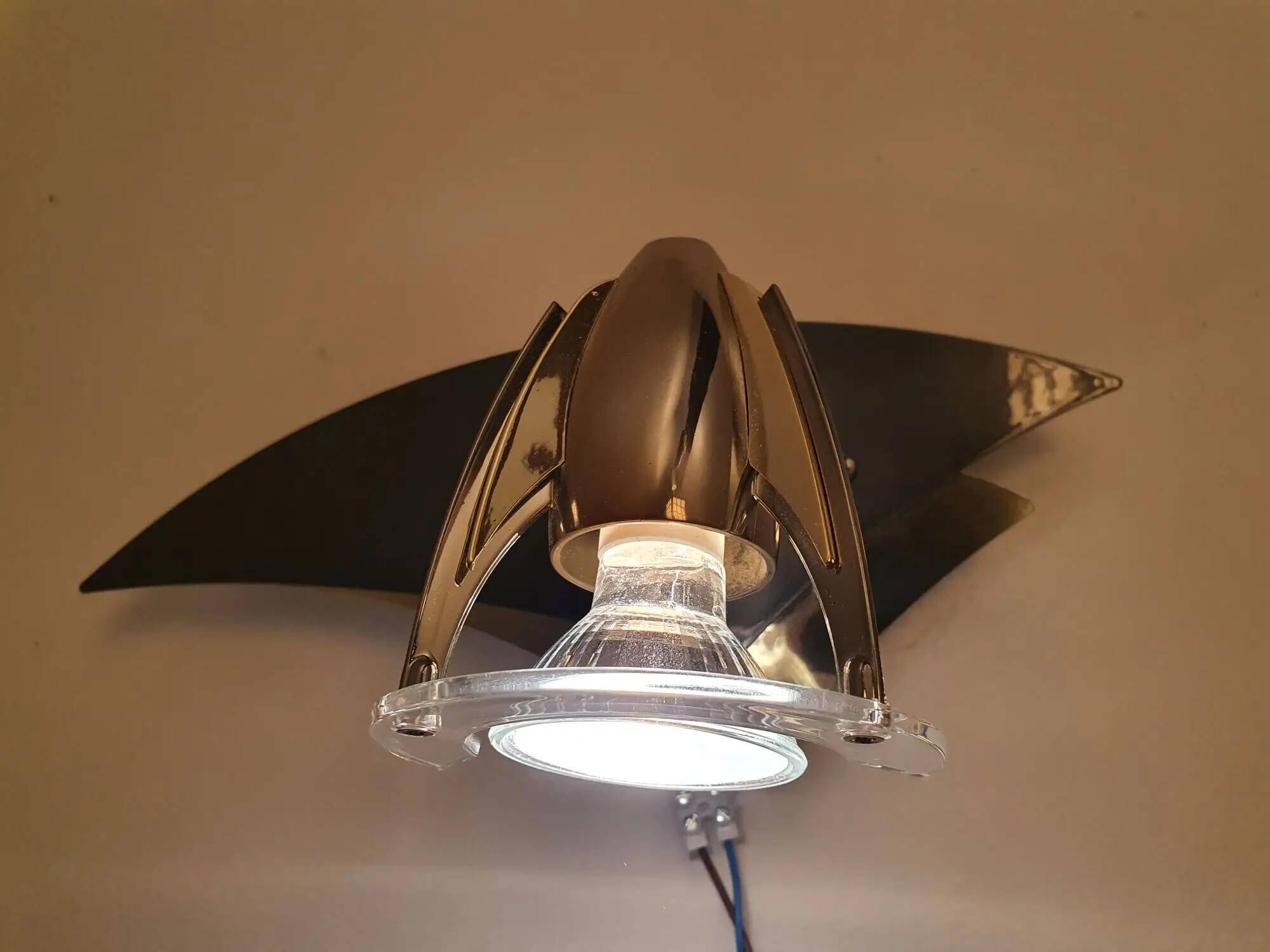 Pair of contemporary German Paul Neuhaus spotlight wall lights