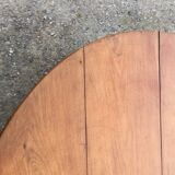 Old oval table Louis Philippe with 6 feet