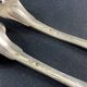 Cutlery fork large spoon fillet Louis XV silver rooster hallmarks 1798-1809
