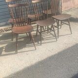 Series of 6 chairs model "minuet" by Baumann around 1960