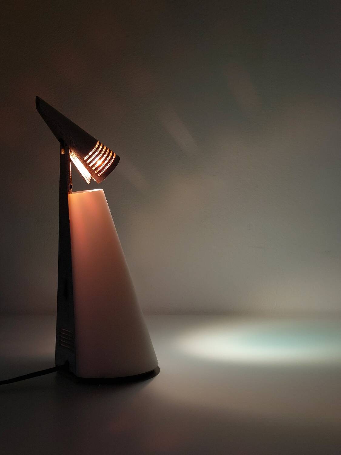 Lampe de table vintage Haruki Mori Cassina 1990